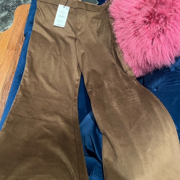 Zara Pants - Zara Chocolate Brown Trousers